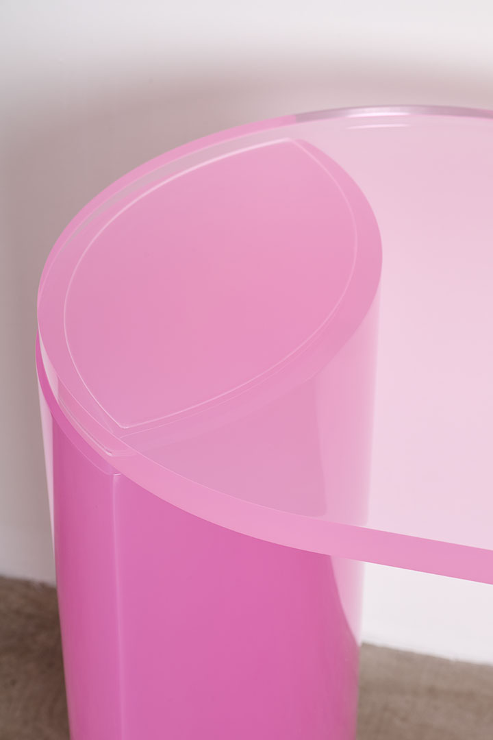 Pink Console by Objects of Common Interest