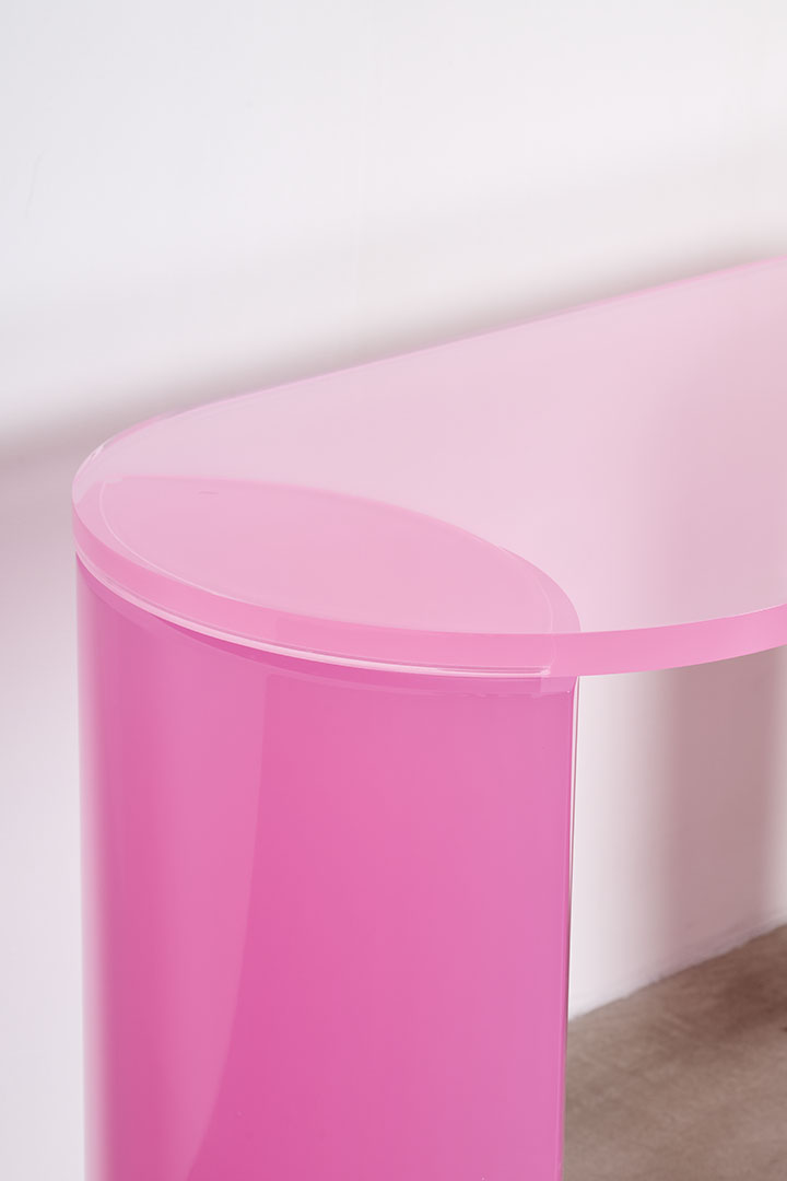 Pink Console by Objects of Common Interest