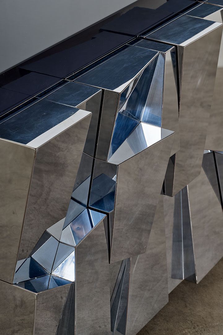 Cabinet Cityscape designed by Paul Evans