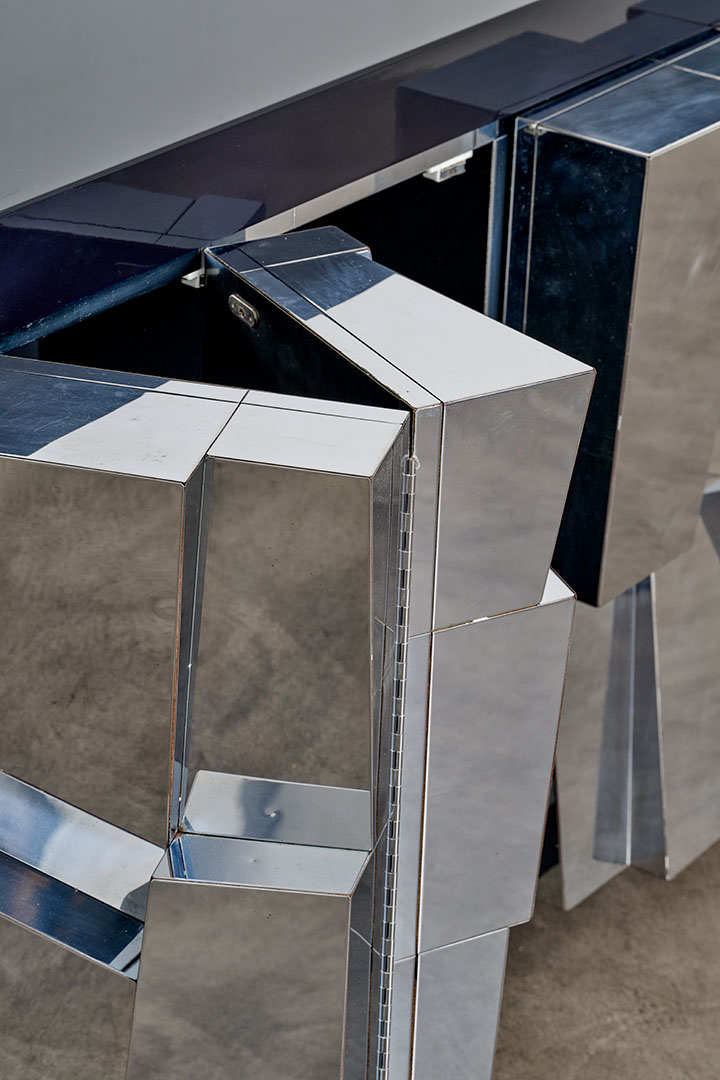 Cabinet Cityscape designed by Paul Evans